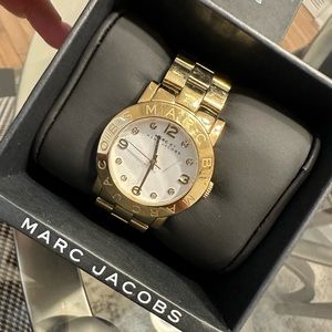 Marc Jacobs women’s gold watch